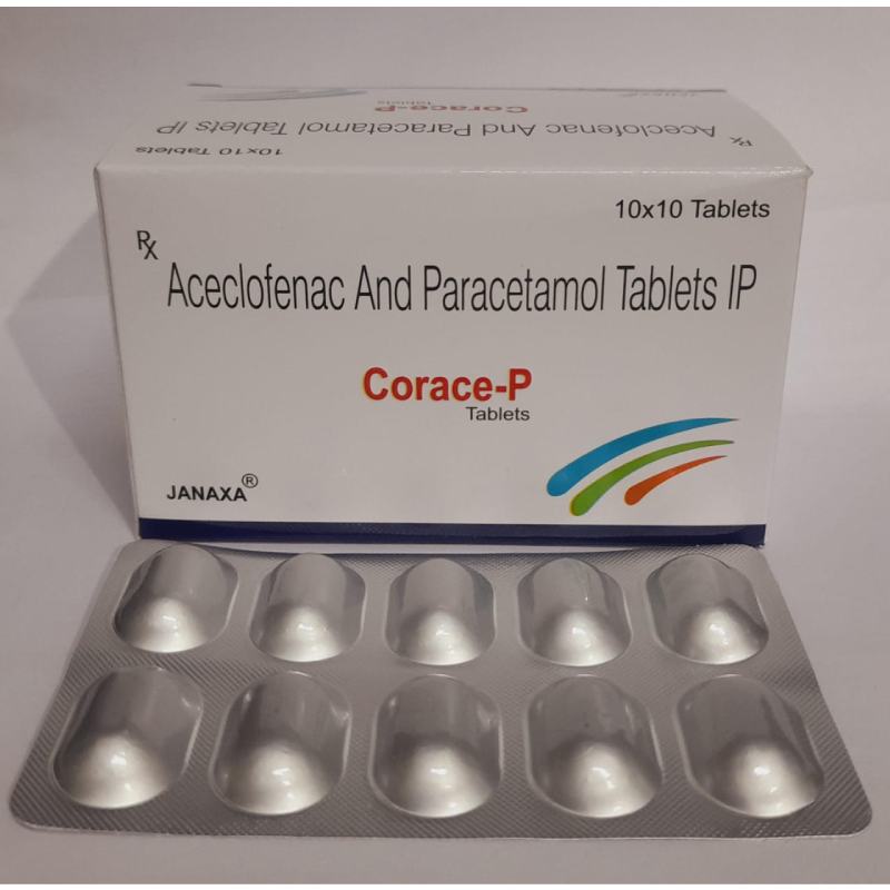 Aceclofenac & Paracetamol Tablets